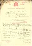 From: Alfred Trimble, Hawera Date: 18 April 1901 Subject: Memorial for Naturalisation of Peter Johanson