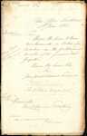 From: Felton Mathew, Chief Police Magistrate, Auckland Date: 5 June 1844 Subject: [transmitting] notice for gazette [Henry Butler, runaway