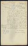 Lewis H B Wilson, Assistant Secretary, Marine Department, Wellington - Oysters - rewards to Collector and Henry Parker for detecting and proceeding against persons taking oysters