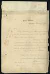R Exham, HBM Consul, Rarotonga - Kairenga [Kairangi] - enclosing receipt for medal awarded to him by the Royal Humane Society - presented at Manehiki by Thomas Harris, Master "Atlantic"