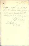 From: T Simpson, Mangamahu Date: 19 April 1899 Subject: Memorial for naturalisation of Joseph Davis