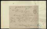 William St Clair Tisdall, Opotiki - Beer Stamps - asking number of sixpenny stamps imprested to Postmaster Opotiki