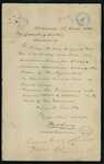 James McPherson, Clerk, Waikato County Council, Kirikiriroa - George Anderson Laidlaw, General Storekeeper, Huntly - asking for Auctioneer's Licence