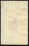 Alfred Peter Ratcliffe, Coast Waiter, Whangaroa - Leave of Absence - application