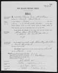 McWILLIAMS Thomas Percy - Auckland - Driver