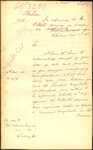 From: W H [William Henry] Eyes, Superintendent, Blenheim To: Colonial Secretary, Wellington Date: 1 December 1865 Subject: In reference to Mr Pilliett's services as Warden etc. Havelock