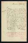 John Munro, Coast Waiter, Marsden Point - Chickens Islands - Flax - reporting luxuriant growth being cut by parties supplying mills. Captain William Aubrey about to charter another cutter. Fears rare plants will be destroyed