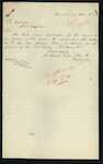Macky Logan Steen and Company, Warehousemen, Auckland - Cotton Shirting - Alfred Stripes - asking an officer attend the cutting up of one case of this material