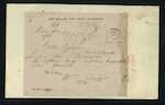 [1] W T Glasgow, Collector and Registrar, Wellington - Sugar ex "Tarawera" - re quantity shipped; [2] William Bendall, Surveyor, Wellington - "Tarawera" - Captain Sinclair - his survey report of sugar and general goods shipped from Auckland