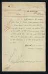 Henry S McKellar, Secretary and Marine, and Inspector of Customs, Wellington - Archibald Clark and Sons - Check Oxfords and Blue Weft Regattas - if cut up into shirt lengths will be admitted free