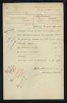 Henry S McKellar, Secretary and Marine, and Inspector of Customs, Wellington - Nash's Pianos - advising rewards to Thomas Hill, Collector of Customs, D McKellar, Landing Surveyor, W Sibbald and F Miller, Landing Waiters