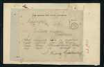 [1] John Munro, Coast Waiter, Marsden Point - Disabled Vessel - reported off Bream Head but Captain Farquhar has seen no sign of a dismasted vessel; [2] George Empson, Postmaster, Kawakawa - "Manapouri" SS - saw nothing of reported dismasted vessel