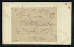 M Walker, Constable, Whitianga - Carl Christian Kohler Kjoge, Cook and Steward on Barque "Brunette" - reporting all right when discharged 27th November