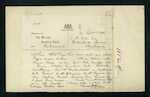 George P Hogan, Manager, Industrial School, Kohimarama - James Blue, Thomas Keefe and John Armstrong - enquiring of possibility of placing these boys on a sailing vessel