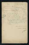Henry S McKellar, Secretary and Marine, and Inspector of Customs, Wellington - W C Heighway - leave granted with conditions
