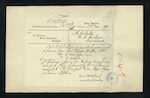 Lewis H B Wilson, Assistant Secretary, Marine Department, Wellington - Cape Maria van Diemen - drain pipes and cesspits to be purchased from Carder Brothers and Company and shipped per "Hinemoa"