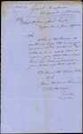 From: The Gaoler, Napier Date: 5 September 1862 Subject: Forwarding return of prisoners pardoned since 1st January 1860;
From: His Honour Mr Justice Gresson, Dunedin Date: 29 October 1862 Subject: Unable to forward papers in case of prisoner John Fratson, sentenced to death - Enclosed: AG1862/66 [Reference made to "AG1862/1067"] - Letter from Judge Johnston - Convict James Collins, letters received