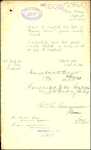 From: John Daniel, East Orange New Jersey, [United States of America] Date: 16 August 1908 Subject: Inquiry regarding Joseph Connelly Sherlock
