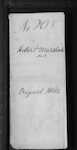 MARSHALL Robert Williamson - Private 3rd Regiment