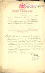 From: H [Hugh] Poland, Member of Parliament, Paeroa Date: 15 December 1908 Subject: For information as to the allowance made to cadets in government service