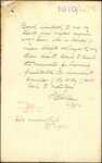 From: Wynyard and Skelton, Auckland Date: 1 March 1910 Subject: For permit to remove remains of James Reid from Onehunga Cemetery to Motutapu