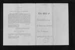YONGE Frederick John - Onehunga - Secretary