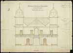 HOLLY LEA MCLEANS MANSION - Original drawings of residence for Allan McLean 2 sets - 1 original water-colour, 1 drafting paper -Section B:B