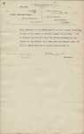 W T Glasgow, Secretary, Marine Department, Wellington - Thomas Hogan, deceased seaman - devisee under Will to be asked how he wants effects disposed of
