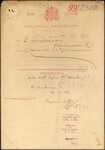 From: David Anderson, Palmerston North Date: 15 July 1899 Subject: Memorial for naturalisation