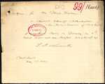 From: [Uchter John Mark Knox] Governor, Wellington Date: 17 May 1899 Subject: Directing, under Section 3 of the Aliens Act Amendment Act 1892, the Colonial Secretary to endorse the letters of naturalisation of Leon Anton Nowanski