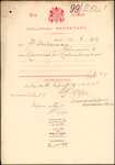 From: Peter Anderson, Labourer [Sweden] Palmerston North Date: 15 August 1899 Subject: Memorial for naturalisation