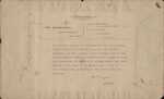 W T Glasgow, Secretary, Marine Department, Wellington - James Conway, Captain, Master of Schooner "Atalanta", killed at Auckland 18 March 1897 - his certificate to be forwarded for cancellation