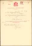 From: William Montgomery, Palmerston North Date: 2 October 1899 Subject: Memorial for Naturalisation for Joe Young [born in China]