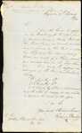 From: Richard Banks, Angarua [?] To: J [James] S [Stewart] Freeman, Esquire, Acting Colonial Secretary Date: 4 September 1840 Subject: Applying for situation as Harbour Master
