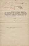 W T Glasgow, Secretary and Inspector, Customs Department, Wellington - Archibald Clark and Sons - claim certain flags ex "Rangitira" as ships' flags - Commissioner's decision re classification