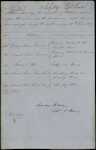 From: Reader Wood, Superintendent of Roads, Auckland To: Colonial Secretary, Auckland Date: 3 July 1849 Subject: Return showing the number of Natives employed upon the roads
Enclosed:
- 1849/1348 From: Alexander Shepherd, Colonial Treasurer, Auckland To: Colonial Secretary, Auckland Date: 3 July 1849 Subject: Requisition (Stationery)
- 1849/1352 From: Joseph Badkin, Auckland To: Colonial Secretary, Auckland Date: 4 July 1849 Subject: For permission to have metal to form road in front of the "Panmure Line"
- 1849/1353 From: Captain Smith, Howick To: Colonial Secretary, Auckland Date: 4 July 1849 Subject: Estimate for advance £190:4:0
- 1849/1354 From: Private Secretary, Auckland To: Colonial Secretary, Auckland Date: 4 July 1849 Subject: For rent of George Russell's house as an office for the Governor in Chief
- 1849/1357 From: Coroner, Auckland To: Colonial Secretary, Auckland Date: 4 July 1849 Subject: Inquest on John Fagan