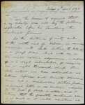 From: George Duppa, Nelson To: Colonial Secretary, Auckland Date: 27 April 1846 Subject: For a squatting license for grazing sheep Near Nelson
Enclosed:
- 1846/511 From: Mathew Richmond, Superintendent of the Southern Division, Wellington To: Colonial Secretary, Auckland Date: 27 April 1846 Subject: Blue Book Returns - Hard Labor, Customs Process, Shipping, Police cases - Gunpowder - Militia - Furniture Receipts and Expenses, Immigration
- 1846/512 From: Sub Treasurer, Nelson To: Colonial Secretary, Auckland Date: 27 April 1846 Subject: Abstract of Receipts and Expenditure for quarter ending March 31
- 1846/513 From: Coroner, Nelson To: Colonial Secretary, Auckland Date: 27 April 1846 Subject: Deposition of Inquest on N J Trigg
- 1846/515 From: Mathew Richmond, Superintendent of the Southern Division, Wellington To: Colonial Secretary Andrew Sinclair, Auckland Date: 27 March 1846 Subject: Two receipts for Letters one for forms
