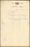From: R. [Richard] F. Bollard, M. P., Wellington Date: 30 September 1920 Subject: For appointment of T. S. [Thomas Scobie] Cornish of Onewhero as a J. P. [Justice of the Peace]