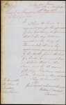 From: William Davies, Coroner, Auckland To: Colonial Secretary, Auckland Date: 8 May 1850 Subject: Verdict of an Inquest on Thomas Johnstone killed by the Kick of a horse
Enclosed: 
- 1850/764 From: Charles Knight, Auditor General, Auckland Date: 9 May 1850 [Schedule of Warrants]
