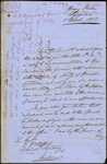 From: Sir S [Samuel] Osborne Gibbes, Wangarei [Whangarei] To: E [Edward] W [William] Clifford, Colonial Secretary, Auckland Date: 1 March 1858 Subject: As to payment of special constables employed in apprehension of "Kelly"