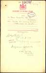 From: James H. Sharpe, Clerk of Riccarton Road Board, Fendalton Date: 19 March 1909 Subject: Forwarding special order making By-law (motor cycles) for gazette