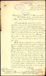 From: Sir William Hall-Jones, High Commissioner, London Date: 12 July 1909 Subject: Woolwich Guardians ask that pressure be brought to bear on Henry Samuel Mockeridge (alias Henry Hampton) to support his wife and child