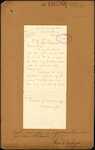 From: Vera Anderson, London Date: 1 March 1909 Subject: For information regarding John Henderson