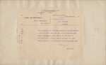 W T Glasgow, Secretary, Marine Department, Wellington - Henry Williams - ú2 in part payment of "John Bell" inquiry - to be paid into Public Account