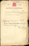 From: John Abbott, Secretary North East Valley Bowling and Tennis Club, Dunedin Date: 10 April 1908 Subject: For permit to raffle