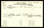 Historical War Grave - PARKER, John James