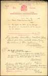 From: Edward D Dunne, Clerk, Public Petitions Committee, Wellington Date: 26 August 1908 Subject: For report on Petition of A Clough for grant in consideration of the services of his father