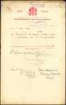 From: Thomas Cook and Son, Wellington Date: 13 June 1908 Subject: For permit to export 5 deer head and skins for Rittmeister Von Grunelius