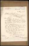 From: Joseph McNeill, Outram Date: 27 April 1908 Subject: For permit to remove remains of John McNeill from Kaitangata Cemetery to Owaka Cemetery