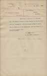 D McKellar, for Secretary and Inspector, Wellington - John Burns and Company - pass heddles for woollen mills free ex "Indraghiri" - Commissioner's decision re fine